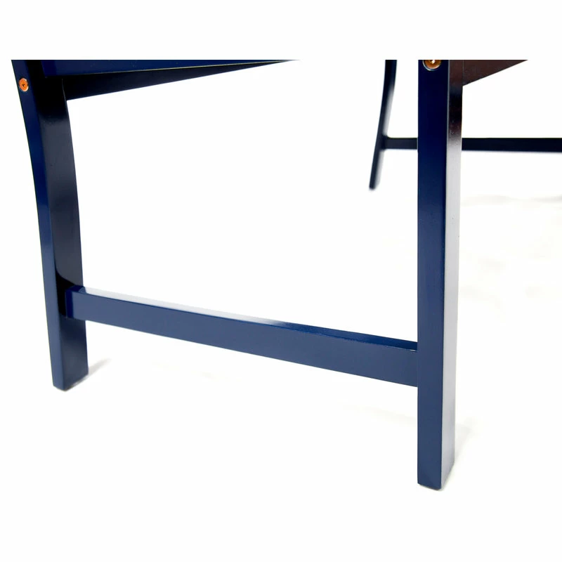 Best deal ✔️ GDFStudio GDF Studio Lola Outdoor Acacia Wood Bench, Navy Blue 👏 - Image 8