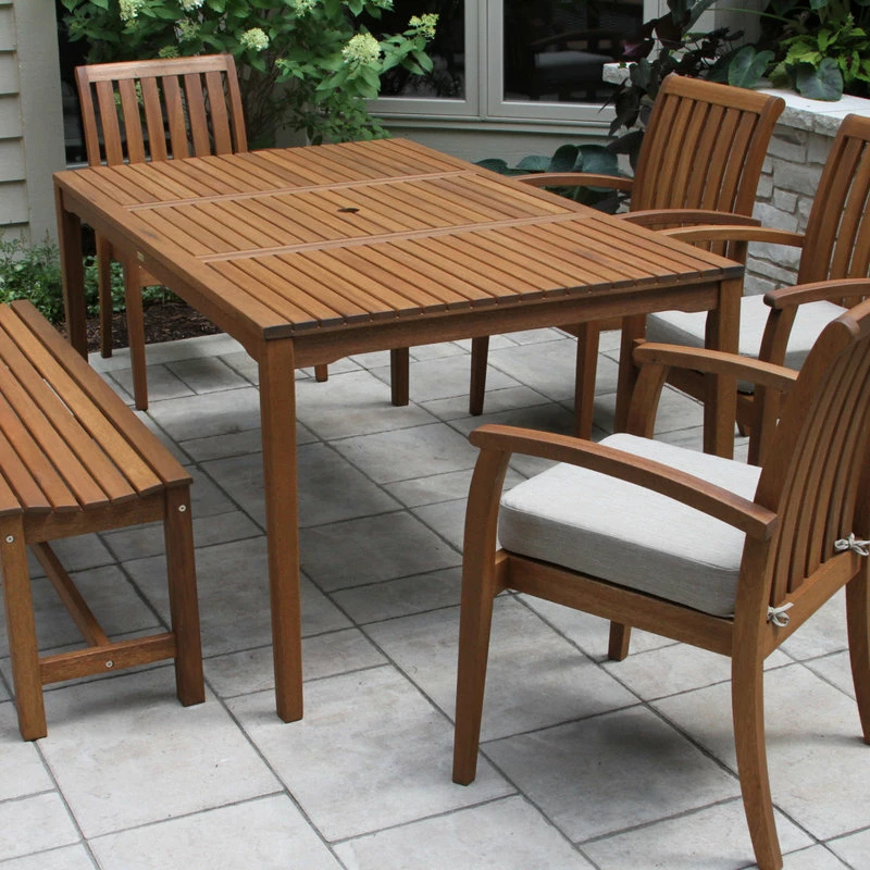 Flash Sale 😉 Outdoor Interiors Eucalyptus Backless Bench 🛒 - Image 6