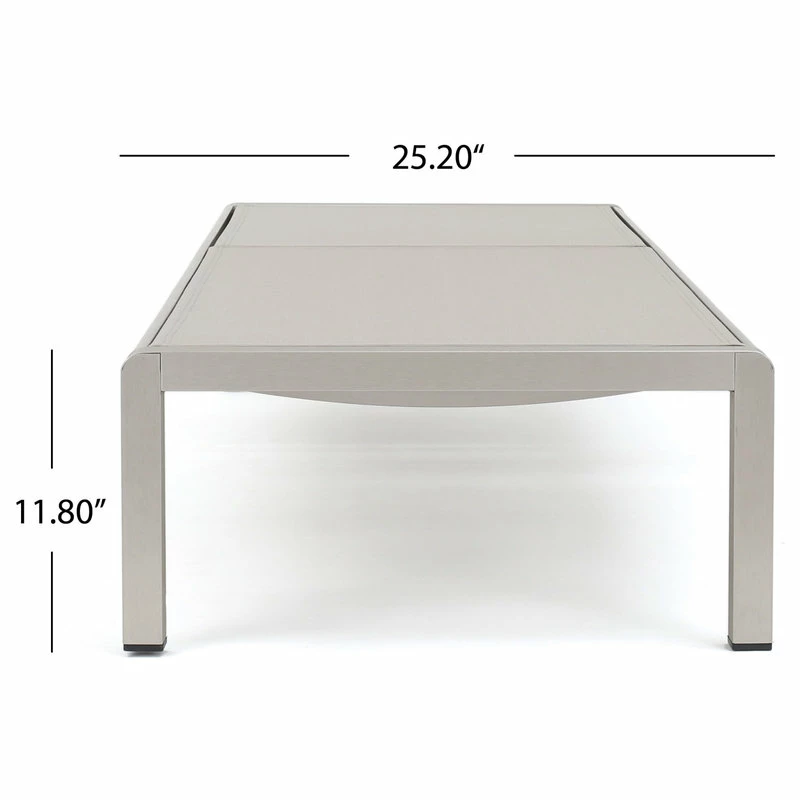 Best Sale 😍 GDFStudio Coral Bay Outdoor Mesh Chaise Lounge, Set Of 4 🌟 - Image 3