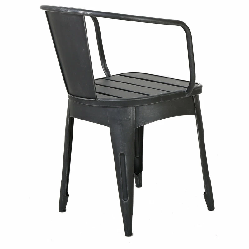 Hot Sale 🎁 GDFStudio GDF Studio 3-Piece Castro Outdoor Black Cast Bistro Set ❤️ - Image 8