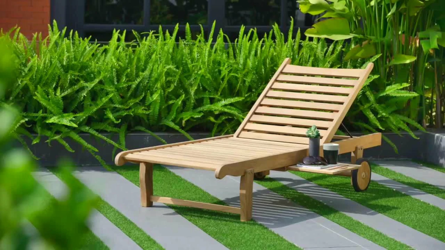 Cheap ๐ Amazonia Charlotte 7-Piece Patio Side Chair And Dining Set, Teak Wood ๐ - Image 2