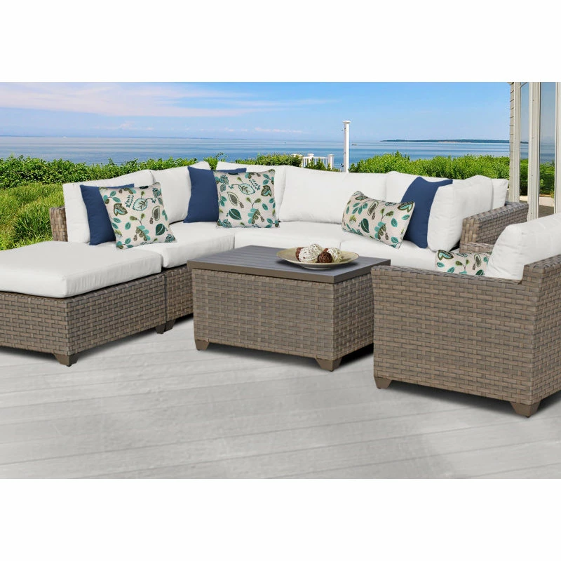Top 10 ⌛ TKClassics Monterey 7 Piece Outdoor Wicker Patio Furniture Set 07d 🎁 - Image 2