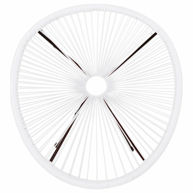 Best deal ๐ GDFStudio Major Outdoor Hammock Weave Chair With Steel Frame, Set Of 2, White, Black ๐คฉ - Image 5