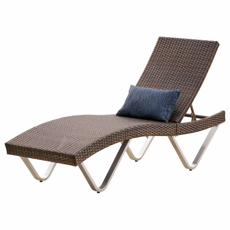 Best reviews of ✨ GDFStudio GDF Studio Manuela Outdoor Multibrown Wicker Chaise Lounge Chairs, Set Of 2 ✔️