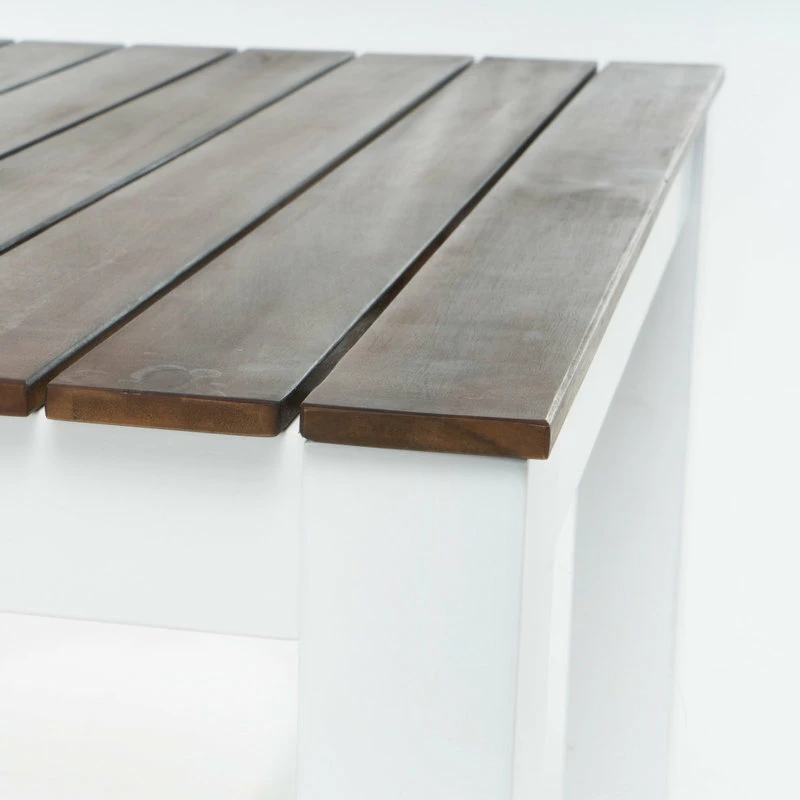 Coupon 🔥 GDFStudio GDF Studio Bali Outdoor 3 Piece Acacia Wood Picnic Dining Set With Benches 🔥 - Image 8