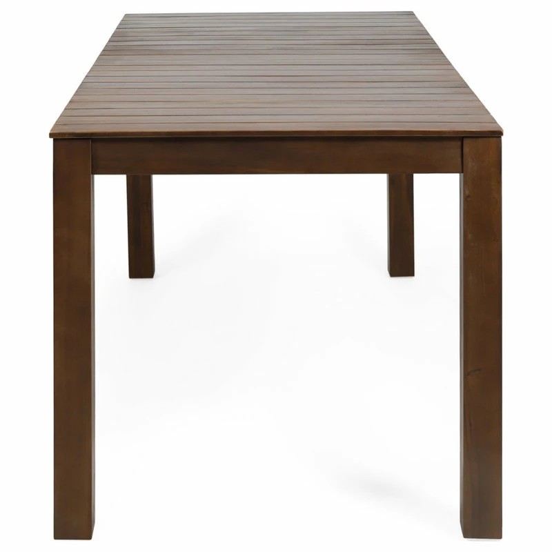 Wholesale ๐ GDFStudio Rohan Outdoor Rustic Acacia Wood Dining Table โค๏ธ - Image 3
