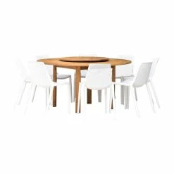 Cheapest โ Amazonia Attum 9-Piece Patio Dining Set With Lazy Susan ๐ฅฐ