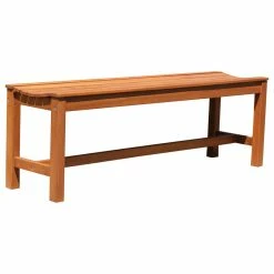 Flash Sale ๐ Outdoor Interiors Eucalyptus Backless Bench ๐