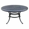 Brand new 🔔 IPatio Furniture Carlsbad 52" Cast Dark Lava Bronze Aluminum Round Dining Table ⌛