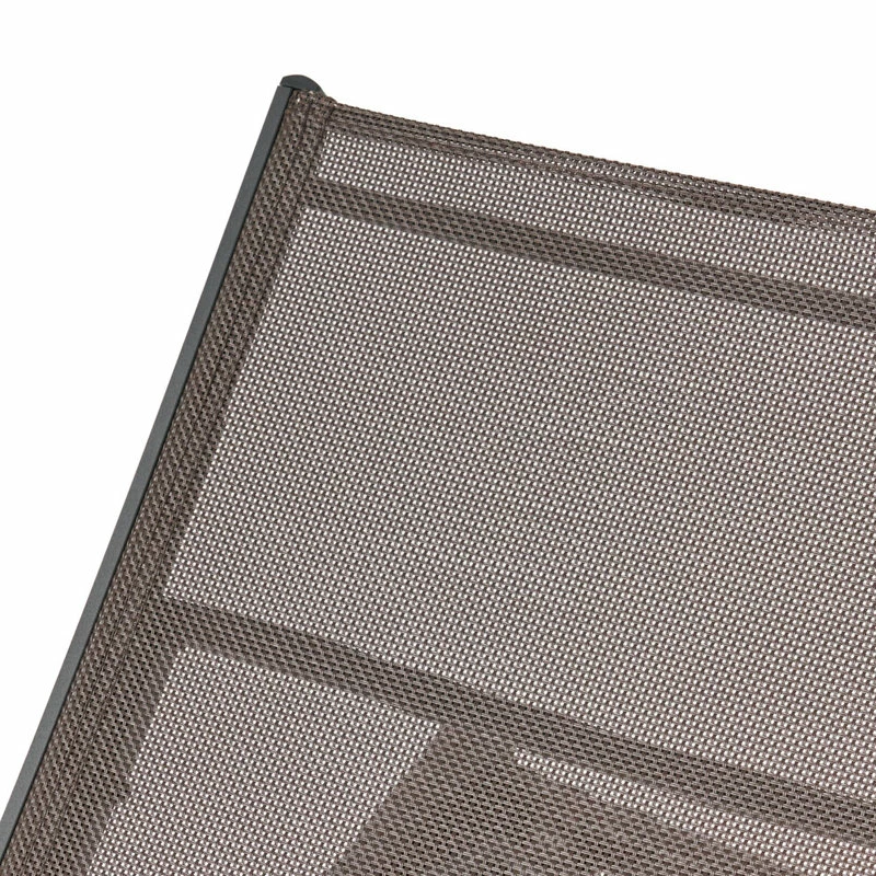 Best Sale 💯 GDFStudio GDF Studio Burnham Outdoor Brown Mesh Chaise Lounge Chair, Set Of 2 🔔 - Image 6