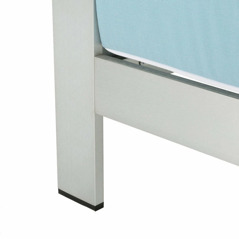 Deals ๐ GDFStudio GDF Studio 4-Piece Crested Bay Outdoor Silver Aluminum Framed Chat Set ๐ - Image 10