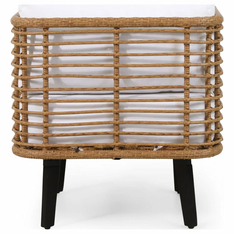 Brand new ๐งจ GDFStudio Rauser Outdoor Wicker Club Chair With Water Resistant Cushion (Set Of 2) ๐ - Image 9