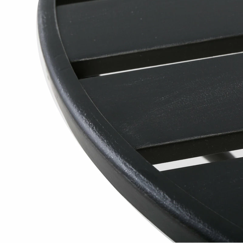 Hot Sale 🎁 GDFStudio GDF Studio 3-Piece Castro Outdoor Black Cast Bistro Set ❤️ - Image 5