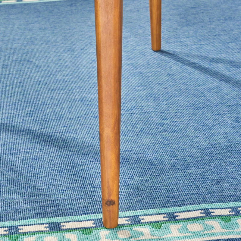 Top 10 🛒 GDFStudio Stanford Outdoor Square Acacia Wood Dining Table With Straight Legs, Teak Finish 😀 - Image 6