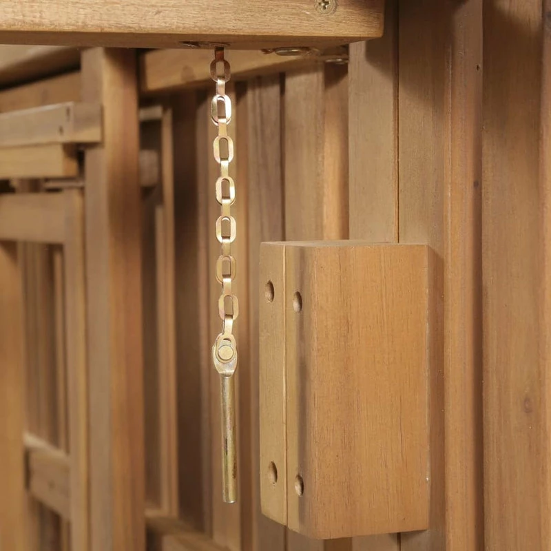 Outlet ✨ Vida XL LLC VidaXL Solid Acacia Wood Folding Sun Lounger Chaise Bed Sunbed Seat Chair 💯 - Image 2