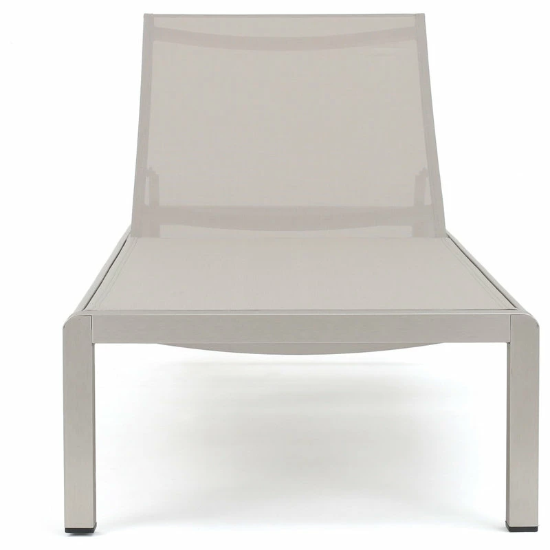 Best Sale 😍 GDFStudio Coral Bay Outdoor Mesh Chaise Lounge, Set Of 4 🌟 - Image 8