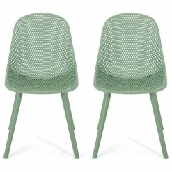 Discount ๐ฅฐ GDFStudio Posey Outdoor Dining Chair, Green โค๏ธ