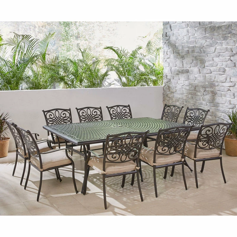 Best reviews of 🥰 Hanover Traditions 11-Piece Dining Set With Extra-Long Dining Table 😉 - Image 13