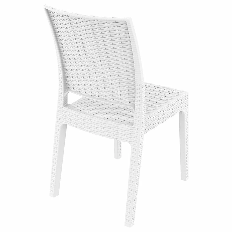 Promo 😍 Compamia Florida Outdoor Dining Chairs, Set Of 2, White 🌟 - Image 2