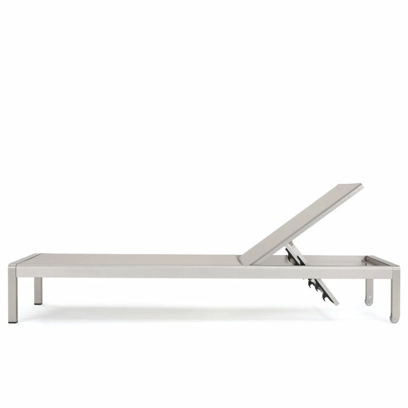 Best Sale 😍 GDFStudio Coral Bay Outdoor Mesh Chaise Lounge, Set Of 4 🌟 - Image 10