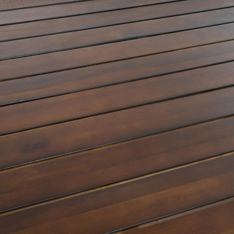 Coupon 🔥 GDFStudio GDF Studio Bali Outdoor 3 Piece Acacia Wood Picnic Dining Set With Benches 🔥 - Image 5