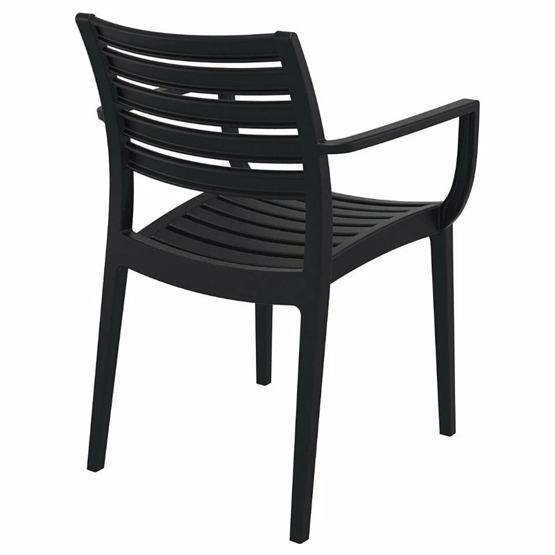 Buy ๐ Compamia Siesta Artemis Outdoor Set Of 2 Dining Arm Chair Black ISP011-BLA ๐ฏ - Image 2
