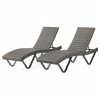 Discount ⭐ GDFStudio GDF Studio Zanna Outdoor Wicker Chaise Lounge, Set Of 2 🎉