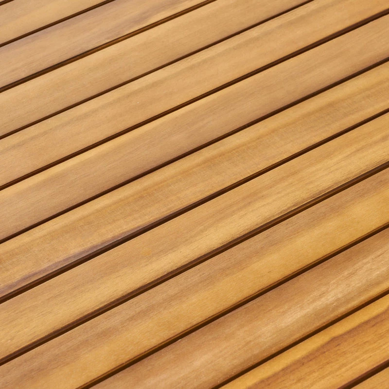 Top 10 🛒 GDFStudio Stanford Outdoor Square Acacia Wood Dining Table With Straight Legs, Teak Finish 😀 - Image 7