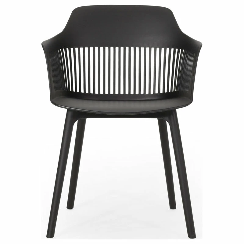 Coupon ๐ GDFStudio Gable Outdoor Dining Chair, Set Of 2, Black ๐ - Image 4