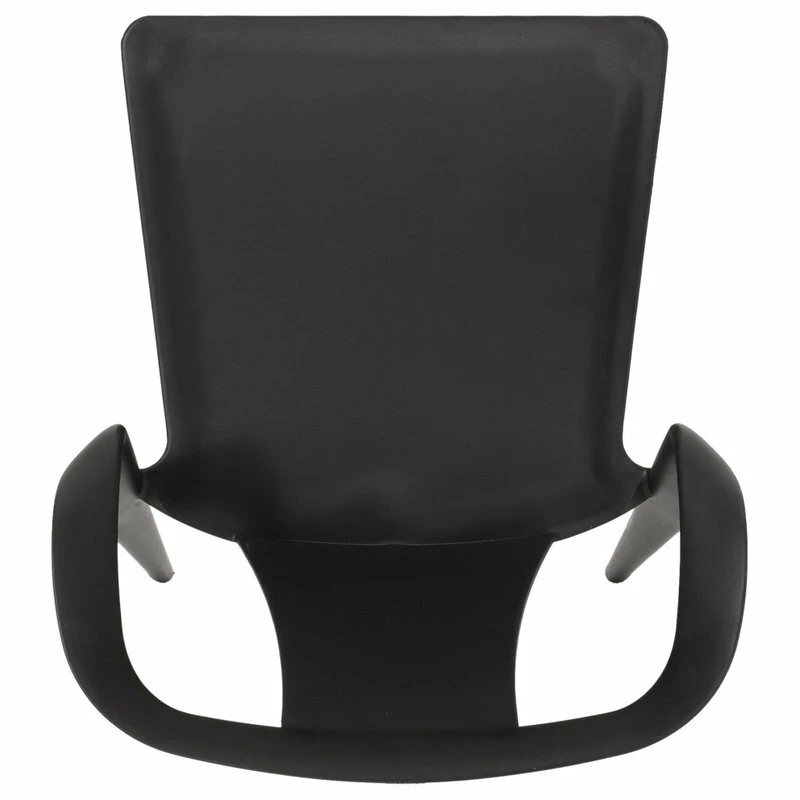 Budget ✨ GDFStudio Xanth Outdoor Stacking Dining Chair, Set Of 2, Black 🎁 - Image 8