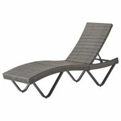 Flash Sale โจ GDFStudio GDF Studio Zanna Outdoor Wicker Chaise Lounge ๐งจ