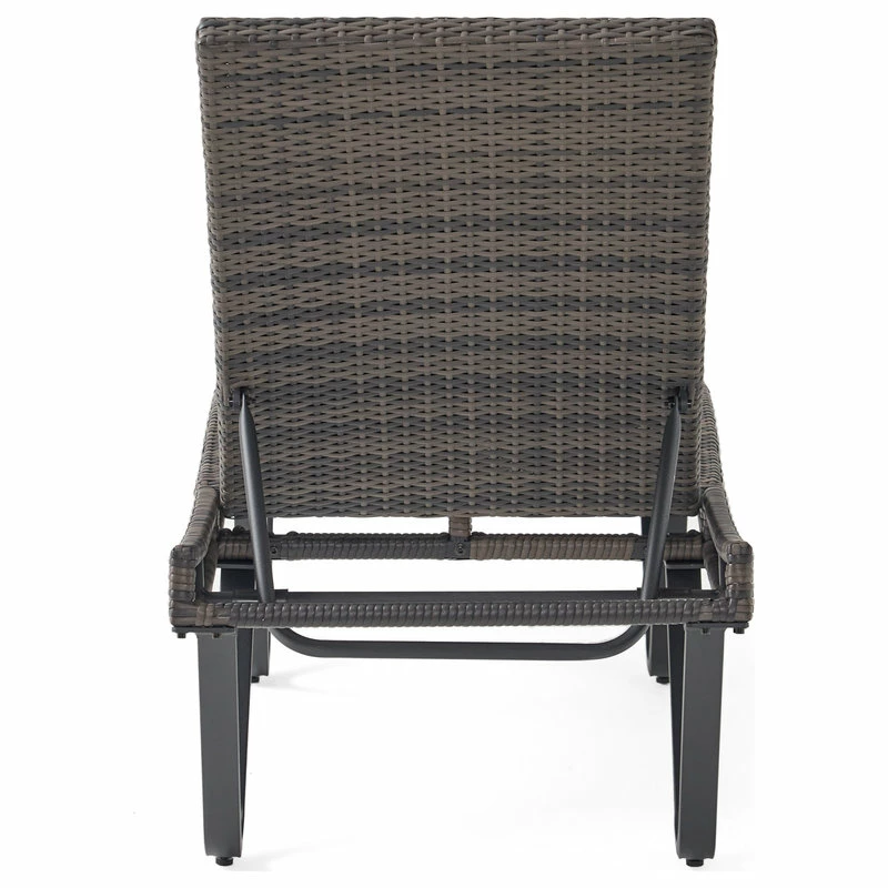 Discount โญ GDFStudio GDF Studio Zanna Outdoor Wicker Chaise Lounge, Set Of 2 ๐ - Image 9