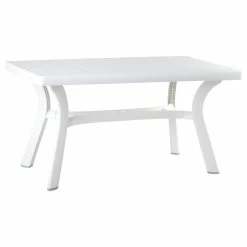 Outlet ๐ฏ Compamia Sunrise Outdoor Dining Table, White ๐ฅฐ
