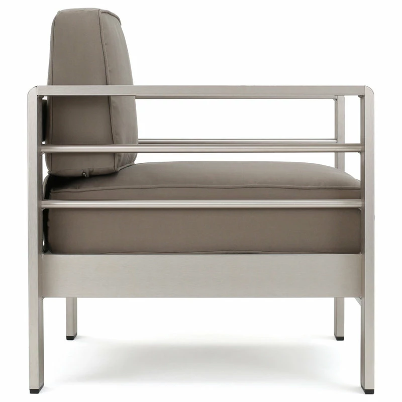 Wholesale 🛒 GDFStudio GDF Studio 5-Piece Coral Bay Outdoor Aluminum Chat Set With Cushions 🛒 - Image 14