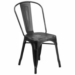 Best deal ๐งจ Delacora FF-ET-3534 Vintage 18"W Bistro Farmhouse Metal Dining - Distressed ๐