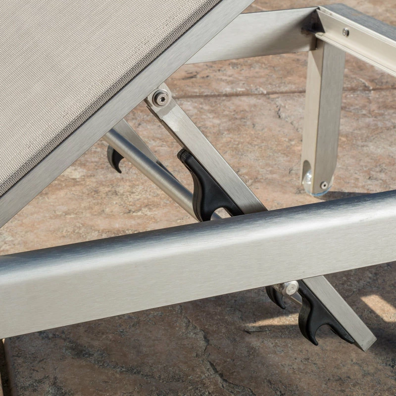 Best Sale 😍 GDFStudio Coral Bay Outdoor Mesh Chaise Lounge, Set Of 4 🌟 - Image 6