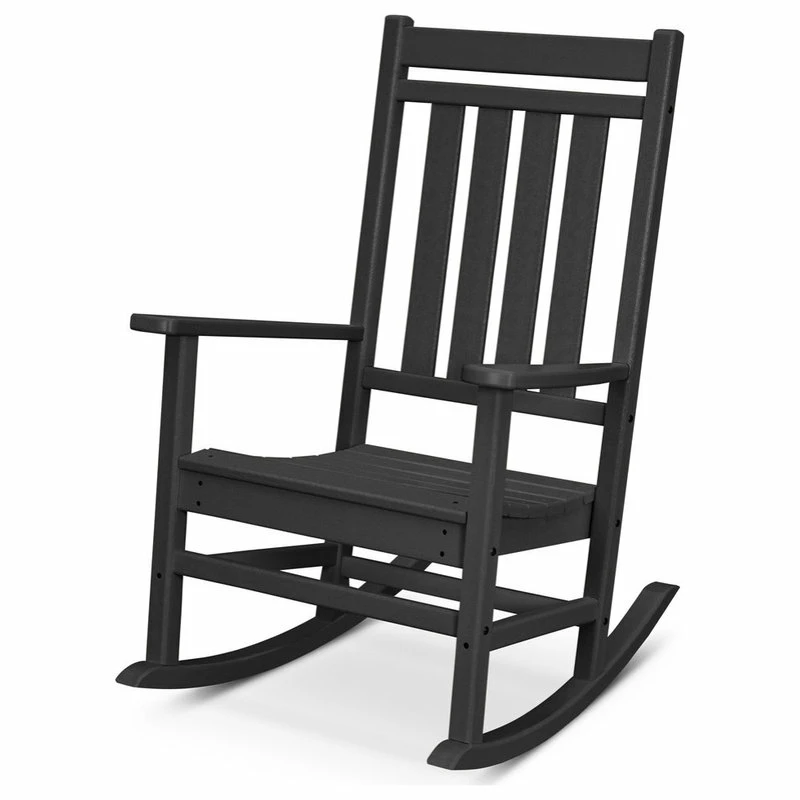 Promo ๐ Polywood Estate Porch Rocking Chair, Black ๐