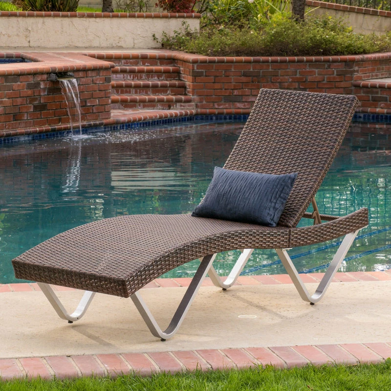 Best reviews of ✨ GDFStudio GDF Studio Manuela Outdoor Multibrown Wicker Chaise Lounge Chairs, Set Of 2 ✔️ - Image 2