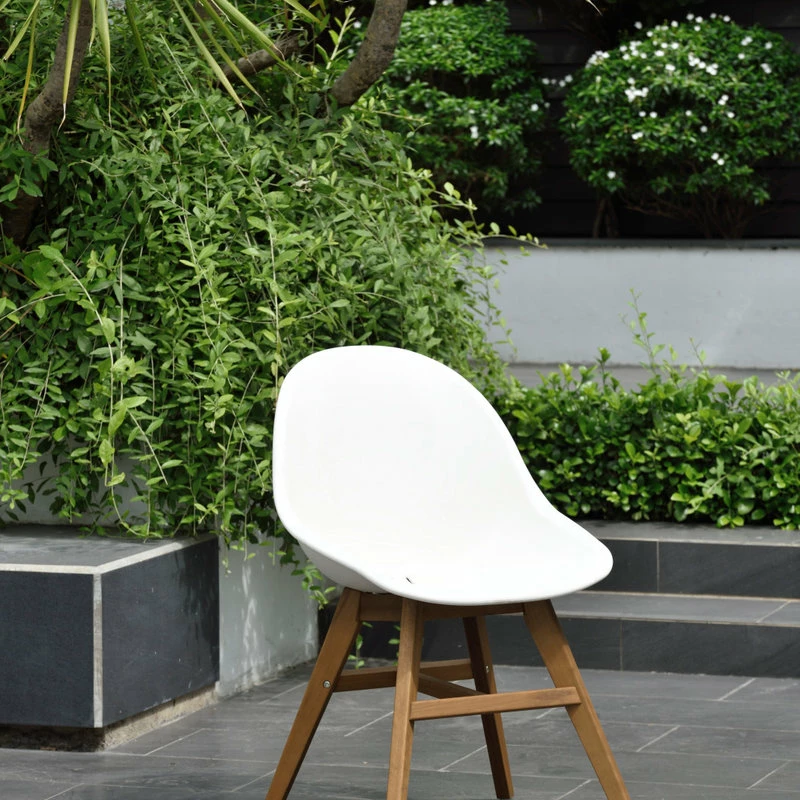 Cheap ๐ Amazonia Charlotte 7-Piece Patio Side Chair And Dining Set, Teak Wood ๐ - Image 6