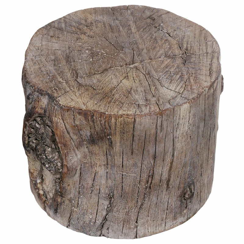 Cheap 🔔 AB Home Round Small Tree Stump Cement Stool 1412 ❤️