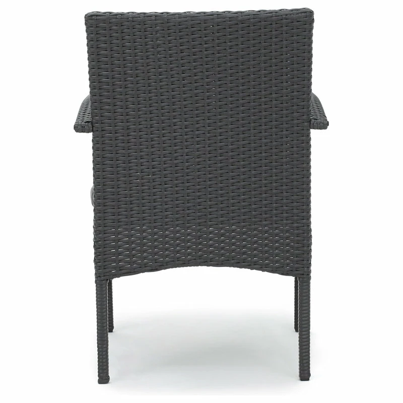 Best Sale ✨ GDFStudio GDF Studio 9-Piece Coral Outdoor Wicker Dining Set, Gray/Gray 🤩 - Image 9