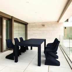 Deals 😍 Compamia 7-Pc Bloom Extendable Patio Dining Set In Black 👏