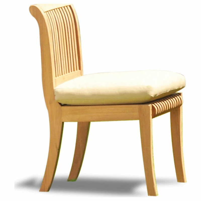 Flash Sale ๐ Teak Deals Giva Armless Chair - Outdoor Teak ๐ฅฐ - Image 2
