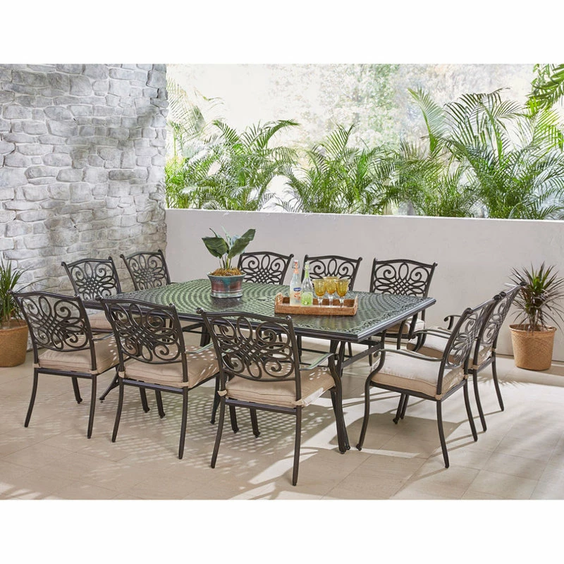 Best reviews of 🥰 Hanover Traditions 11-Piece Dining Set With Extra-Long Dining Table 😉 - Image 12