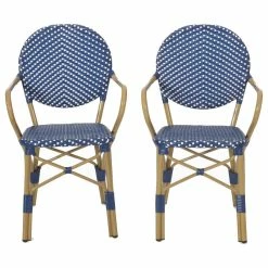 Cheap ๐ฅฐ GDFStudio Groveport Outdoor Aluminum French Bistro Chairs (Set Of 2) ๐ฅฐ