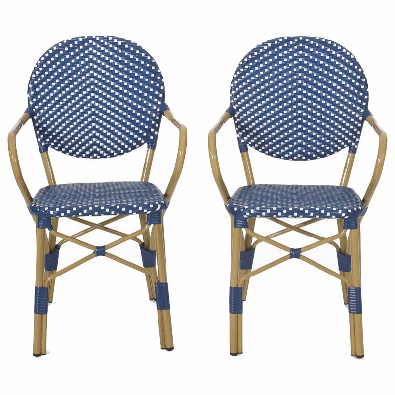 Cheap ๐ฅฐ GDFStudio Groveport Outdoor Aluminum French Bistro Chairs (Set Of 2) ๐ฅฐ