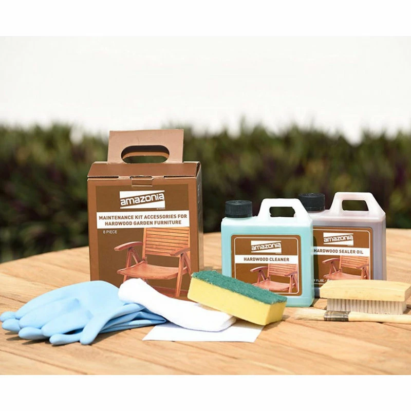 Cheap ๐ Amazonia Charlotte 7-Piece Patio Side Chair And Dining Set, Teak Wood ๐ - Image 8