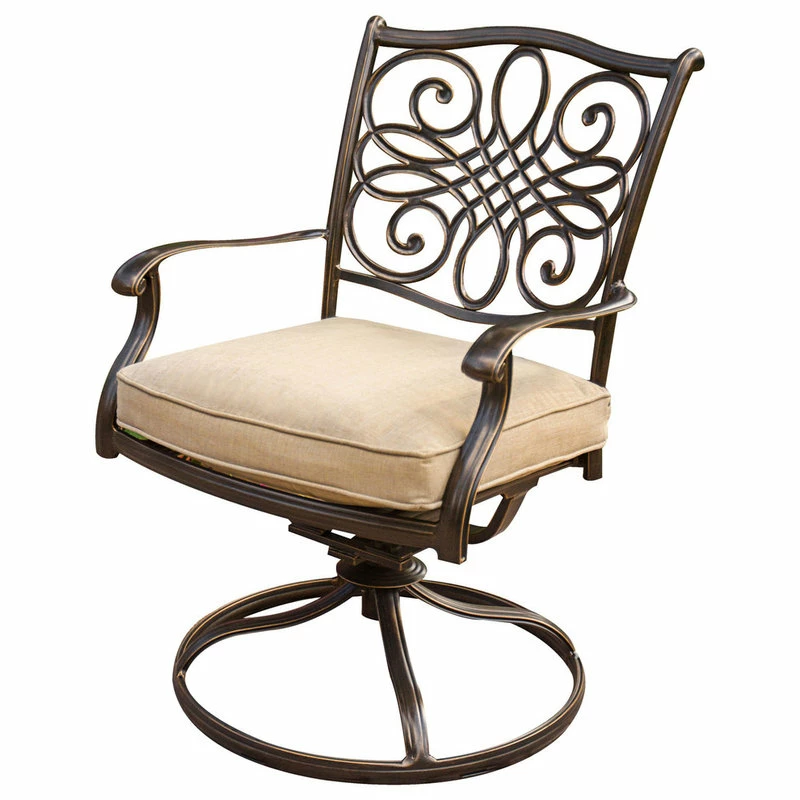 Buy ๐ Hanover Traditions 9-Piece Square Dining Set With Swivel Chairs ๐ฅฐ - Image 3