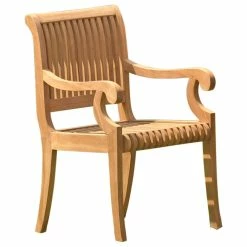 Best Sale 🥰 Teak Deals Giva Arm Chair - Outdoor Teak ⌛