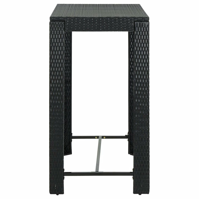 Coupon ๐ Vida XL LLC VidaXL Patio Bar Set With Cushions 5 Piece Poly Rattan Black Garden Seating ๐ฅ - Image 9